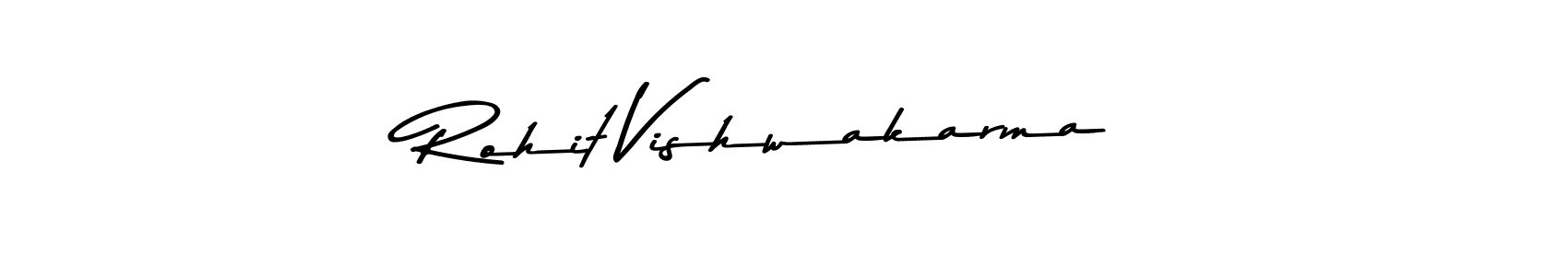 Rohit Vishwakarma stylish signature style. Best Handwritten Sign (Asem Kandis PERSONAL USE) for my name. Handwritten Signature Collection Ideas for my name Rohit Vishwakarma. Rohit Vishwakarma signature style 9 images and pictures png