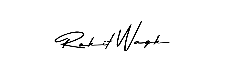 Make a beautiful signature design for name Rohit Wagh. With this signature (Asem Kandis PERSONAL USE) style, you can create a handwritten signature for free. Rohit Wagh signature style 9 images and pictures png