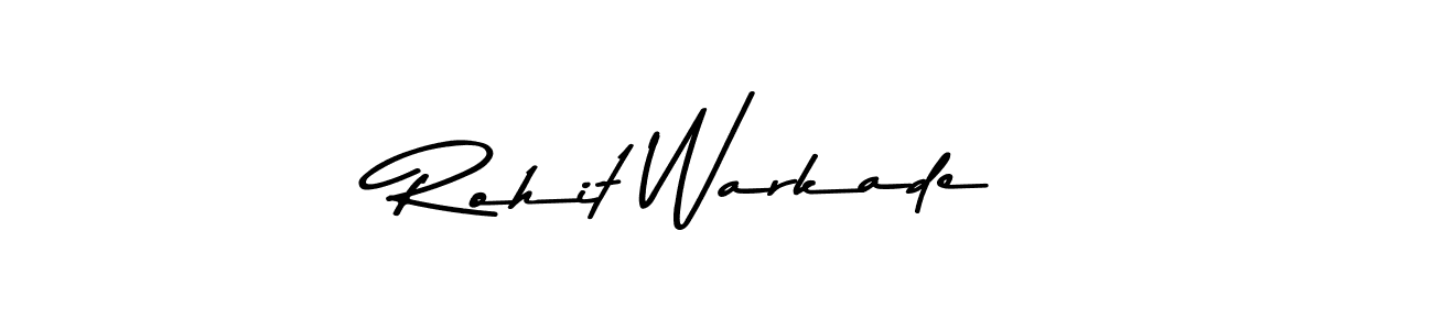 The best way (Asem Kandis PERSONAL USE) to make a short signature is to pick only two or three words in your name. The name Rohit Warkade include a total of six letters. For converting this name. Rohit Warkade signature style 9 images and pictures png