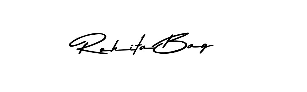 You can use this online signature creator to create a handwritten signature for the name Rohita Bag. This is the best online autograph maker. Rohita Bag signature style 9 images and pictures png