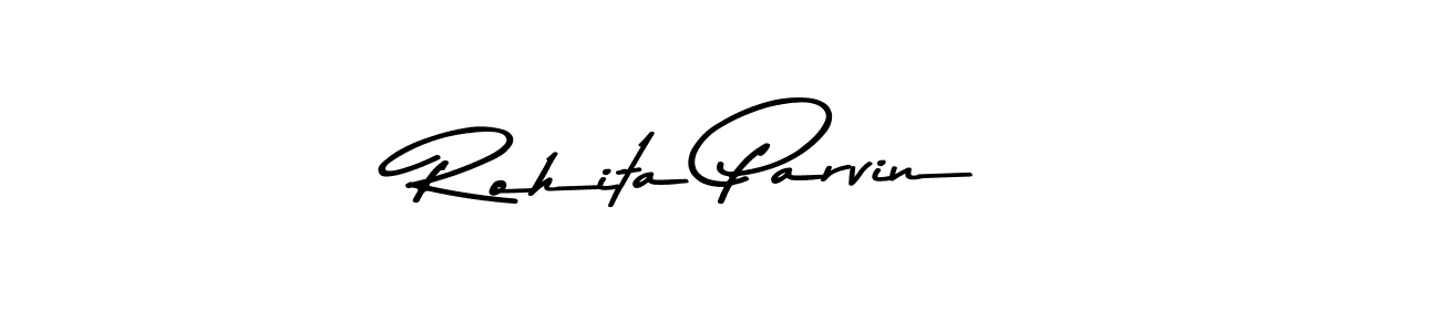 How to make Rohita Parvin signature? Asem Kandis PERSONAL USE is a professional autograph style. Create handwritten signature for Rohita Parvin name. Rohita Parvin signature style 9 images and pictures png