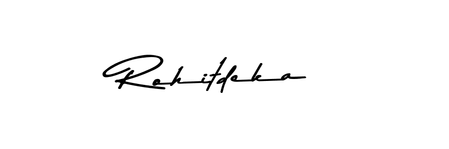 if you are searching for the best signature style for your name Rohitdeka. so please give up your signature search. here we have designed multiple signature styles  using Asem Kandis PERSONAL USE. Rohitdeka signature style 9 images and pictures png