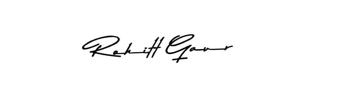 Design your own signature with our free online signature maker. With this signature software, you can create a handwritten (Asem Kandis PERSONAL USE) signature for name Rohitt Gaur. Rohitt Gaur signature style 9 images and pictures png