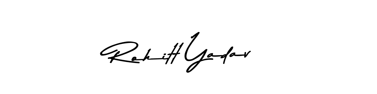 Create a beautiful signature design for name Rohitt Yadav. With this signature (Asem Kandis PERSONAL USE) fonts, you can make a handwritten signature for free. Rohitt Yadav signature style 9 images and pictures png