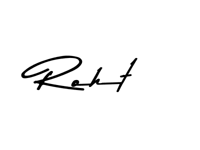 Design your own signature with our free online signature maker. With this signature software, you can create a handwritten (Asem Kandis PERSONAL USE) signature for name Roht. Roht signature style 9 images and pictures png