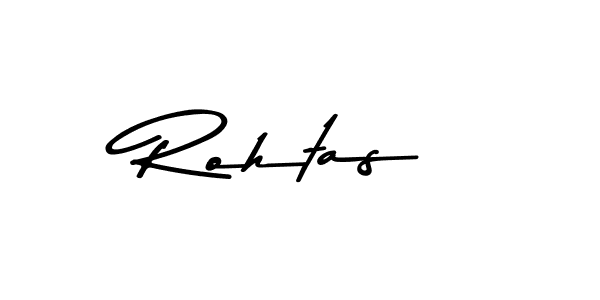 Make a beautiful signature design for name Rohtas. With this signature (Asem Kandis PERSONAL USE) style, you can create a handwritten signature for free. Rohtas signature style 9 images and pictures png