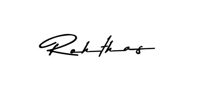 Similarly Asem Kandis PERSONAL USE is the best handwritten signature design. Signature creator online .You can use it as an online autograph creator for name Rohthas. Rohthas signature style 9 images and pictures png