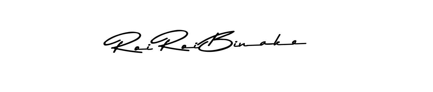 How to make Roi Roi Binake signature? Asem Kandis PERSONAL USE is a professional autograph style. Create handwritten signature for Roi Roi Binake name. Roi Roi Binake signature style 9 images and pictures png