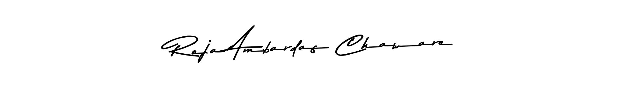 Asem Kandis PERSONAL USE is a professional signature style that is perfect for those who want to add a touch of class to their signature. It is also a great choice for those who want to make their signature more unique. Get Roja Ambardas Chaware name to fancy signature for free. Roja Ambardas Chaware signature style 9 images and pictures png