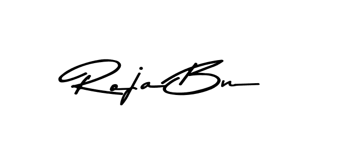 Make a beautiful signature design for name Roja Bn. Use this online signature maker to create a handwritten signature for free. Roja Bn signature style 9 images and pictures png