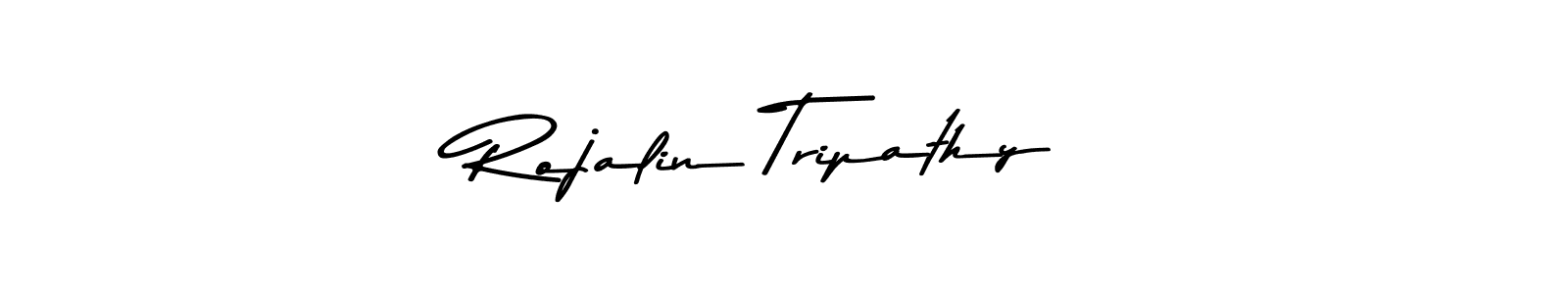 Make a beautiful signature design for name Rojalin Tripathy. With this signature (Asem Kandis PERSONAL USE) style, you can create a handwritten signature for free. Rojalin Tripathy signature style 9 images and pictures png