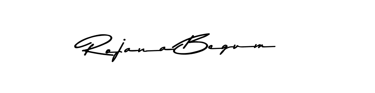 The best way (Asem Kandis PERSONAL USE) to make a short signature is to pick only two or three words in your name. The name Rojana Begum include a total of six letters. For converting this name. Rojana Begum signature style 9 images and pictures png