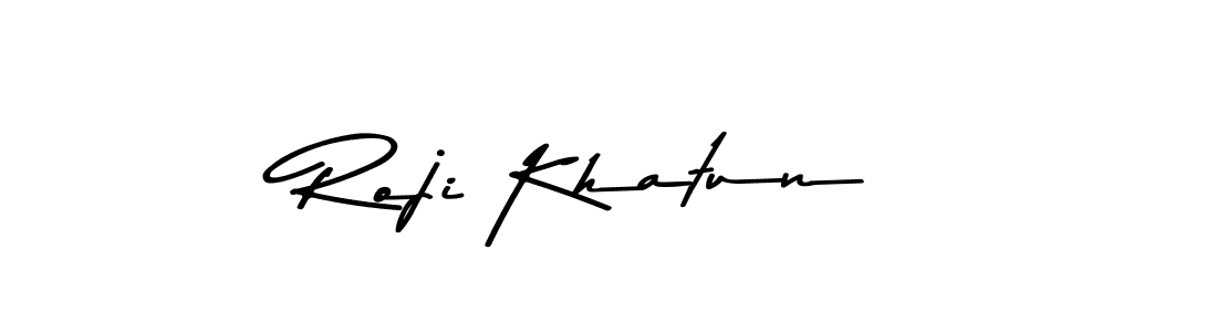 Make a beautiful signature design for name Roji Khatun. Use this online signature maker to create a handwritten signature for free. Roji Khatun signature style 9 images and pictures png