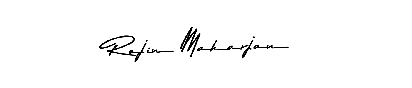 Make a beautiful signature design for name Rojin Maharjan. Use this online signature maker to create a handwritten signature for free. Rojin Maharjan signature style 9 images and pictures png