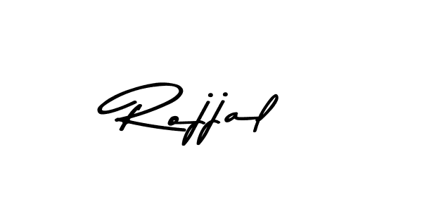 You should practise on your own different ways (Asem Kandis PERSONAL USE) to write your name (Rojjal) in signature. don't let someone else do it for you. Rojjal signature style 9 images and pictures png