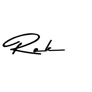 You should practise on your own different ways (Asem Kandis PERSONAL USE) to write your name (Rok) in signature. don't let someone else do it for you. Rok signature style 9 images and pictures png