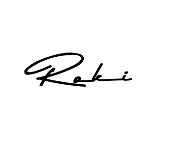 Similarly Asem Kandis PERSONAL USE is the best handwritten signature design. Signature creator online .You can use it as an online autograph creator for name Roki. Roki signature style 9 images and pictures png