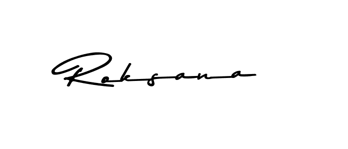 You should practise on your own different ways (Asem Kandis PERSONAL USE) to write your name (Roksana) in signature. don't let someone else do it for you. Roksana signature style 9 images and pictures png