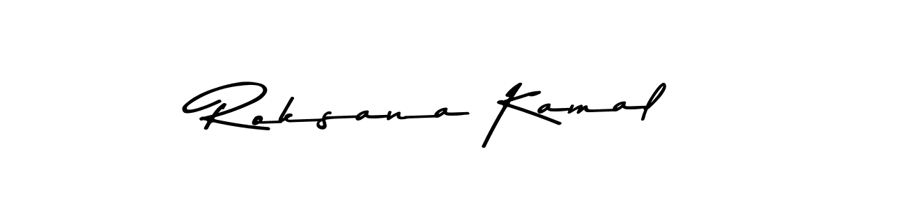 How to make Roksana Kamal signature? Asem Kandis PERSONAL USE is a professional autograph style. Create handwritten signature for Roksana Kamal name. Roksana Kamal signature style 9 images and pictures png