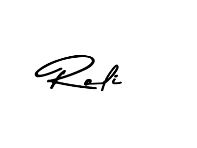 Similarly Asem Kandis PERSONAL USE is the best handwritten signature design. Signature creator online .You can use it as an online autograph creator for name Roli. Roli signature style 9 images and pictures png