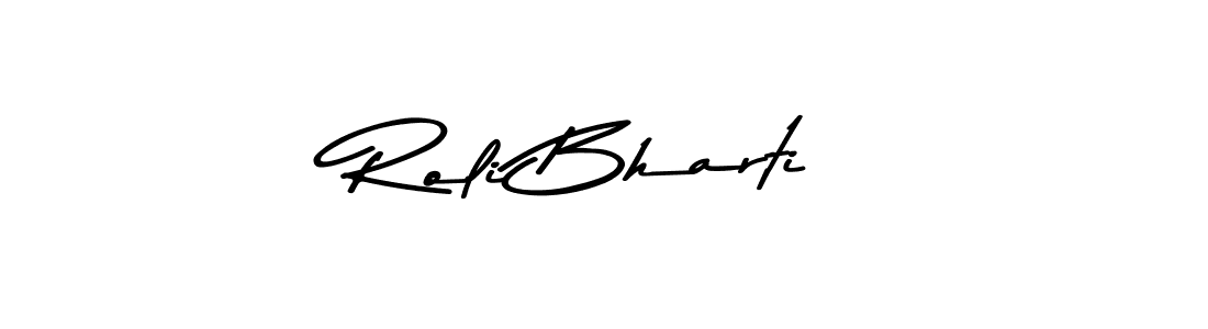 The best way (Asem Kandis PERSONAL USE) to make a short signature is to pick only two or three words in your name. The name Roli Bharti include a total of six letters. For converting this name. Roli Bharti signature style 9 images and pictures png