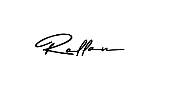 Make a short Rollan signature style. Manage your documents anywhere anytime using Asem Kandis PERSONAL USE. Create and add eSignatures, submit forms, share and send files easily. Rollan signature style 9 images and pictures png