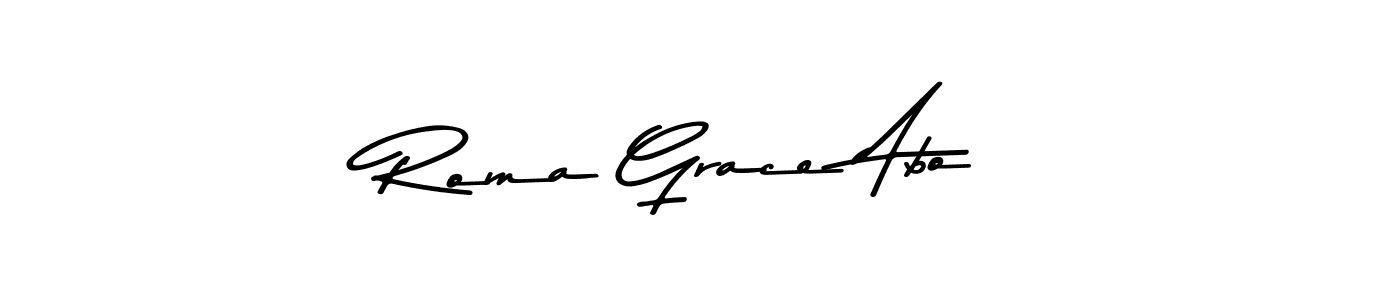 Make a short Roma Grace Abo signature style. Manage your documents anywhere anytime using Asem Kandis PERSONAL USE. Create and add eSignatures, submit forms, share and send files easily. Roma Grace Abo signature style 9 images and pictures png