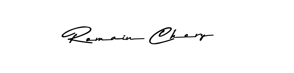 Romain Chery stylish signature style. Best Handwritten Sign (Asem Kandis PERSONAL USE) for my name. Handwritten Signature Collection Ideas for my name Romain Chery. Romain Chery signature style 9 images and pictures png