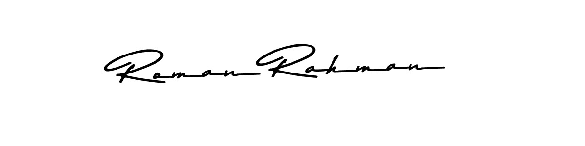 Make a beautiful signature design for name Roman Rahman. Use this online signature maker to create a handwritten signature for free. Roman Rahman signature style 9 images and pictures png