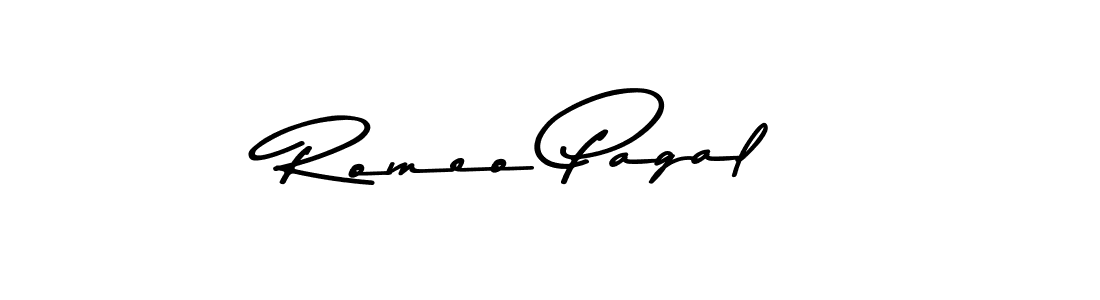 Also we have Romeo Pagal name is the best signature style. Create professional handwritten signature collection using Asem Kandis PERSONAL USE autograph style. Romeo Pagal signature style 9 images and pictures png