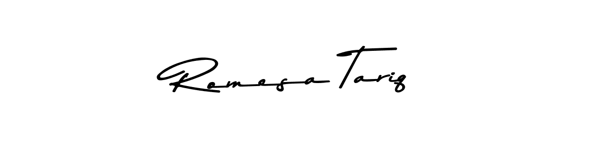 You can use this online signature creator to create a handwritten signature for the name Romesa Tariq. This is the best online autograph maker. Romesa Tariq signature style 9 images and pictures png