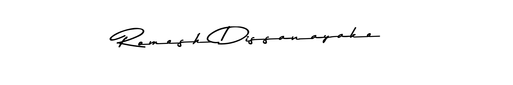 Also we have Romesh Dissanayake name is the best signature style. Create professional handwritten signature collection using Asem Kandis PERSONAL USE autograph style. Romesh Dissanayake signature style 9 images and pictures png