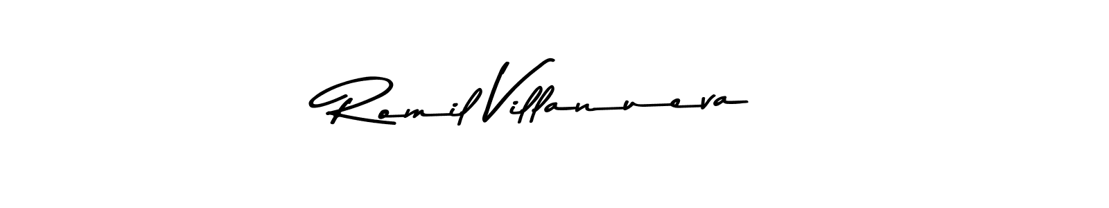 Best and Professional Signature Style for Romil Villanueva. Asem Kandis PERSONAL USE Best Signature Style Collection. Romil Villanueva signature style 9 images and pictures png