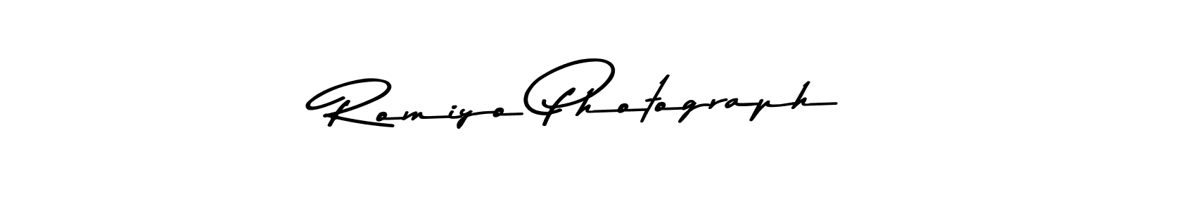 Also You can easily find your signature by using the search form. We will create Romiyo Photograph name handwritten signature images for you free of cost using Asem Kandis PERSONAL USE sign style. Romiyo Photograph signature style 9 images and pictures png