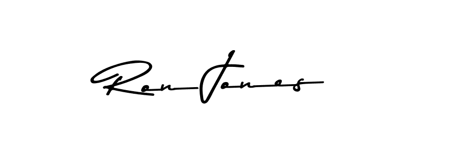 Use a signature maker to create a handwritten signature online. With this signature software, you can design (Asem Kandis PERSONAL USE) your own signature for name Ron Jones. Ron Jones signature style 9 images and pictures png