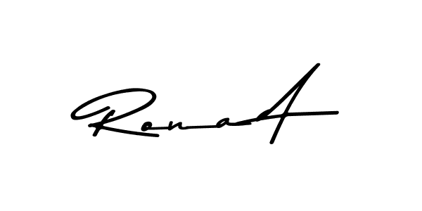 if you are searching for the best signature style for your name Rona A. so please give up your signature search. here we have designed multiple signature styles  using Asem Kandis PERSONAL USE. Rona A signature style 9 images and pictures png