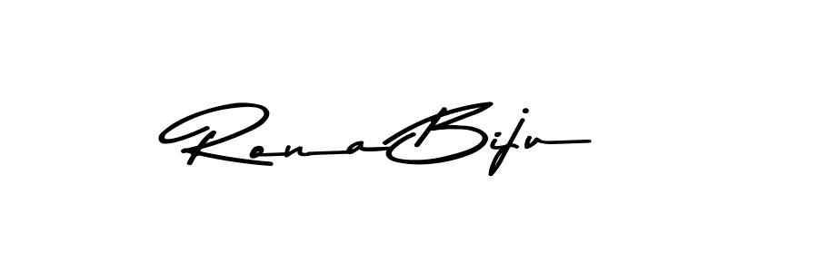 Rona Biju stylish signature style. Best Handwritten Sign (Asem Kandis PERSONAL USE) for my name. Handwritten Signature Collection Ideas for my name Rona Biju. Rona Biju signature style 9 images and pictures png