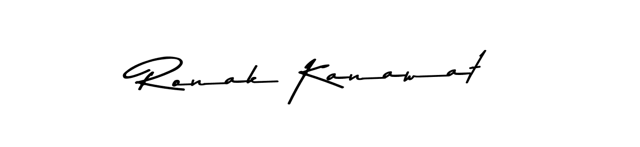 Ronak Kanawat stylish signature style. Best Handwritten Sign (Asem Kandis PERSONAL USE) for my name. Handwritten Signature Collection Ideas for my name Ronak Kanawat. Ronak Kanawat signature style 9 images and pictures png