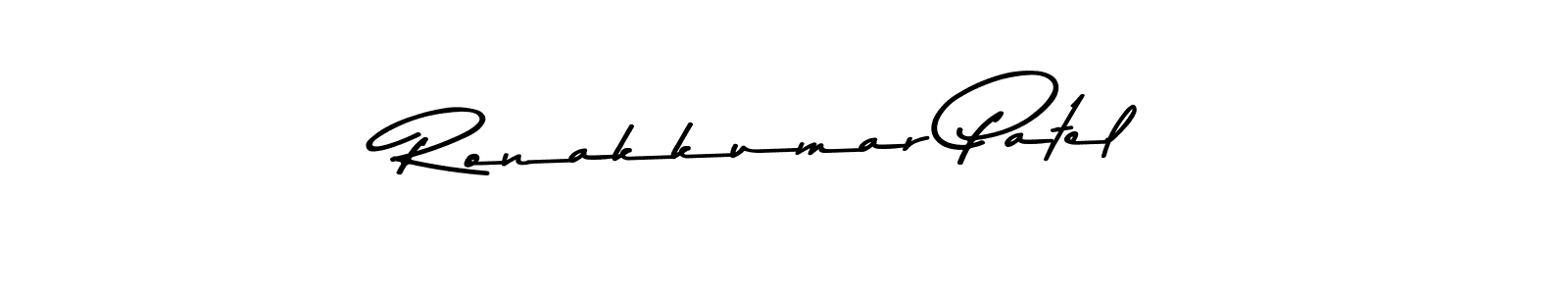 This is the best signature style for the Ronakkumar Patel name. Also you like these signature font (Asem Kandis PERSONAL USE). Mix name signature. Ronakkumar Patel signature style 9 images and pictures png