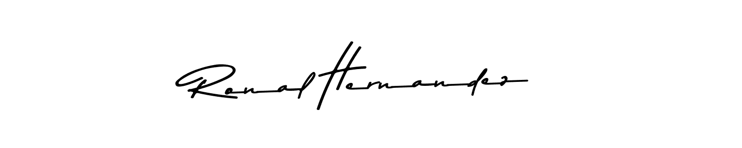 Ronal Hernandez stylish signature style. Best Handwritten Sign (Asem Kandis PERSONAL USE) for my name. Handwritten Signature Collection Ideas for my name Ronal Hernandez. Ronal Hernandez signature style 9 images and pictures png