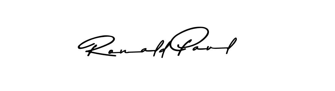 How to make Ronald Paul name signature. Use Asem Kandis PERSONAL USE style for creating short signs online. This is the latest handwritten sign. Ronald Paul signature style 9 images and pictures png