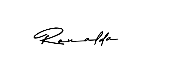 Use a signature maker to create a handwritten signature online. With this signature software, you can design (Asem Kandis PERSONAL USE) your own signature for name Ronalda. Ronalda signature style 9 images and pictures png