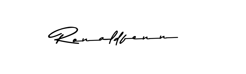 Make a beautiful signature design for name Ronaldfenn. With this signature (Asem Kandis PERSONAL USE) style, you can create a handwritten signature for free. Ronaldfenn signature style 9 images and pictures png