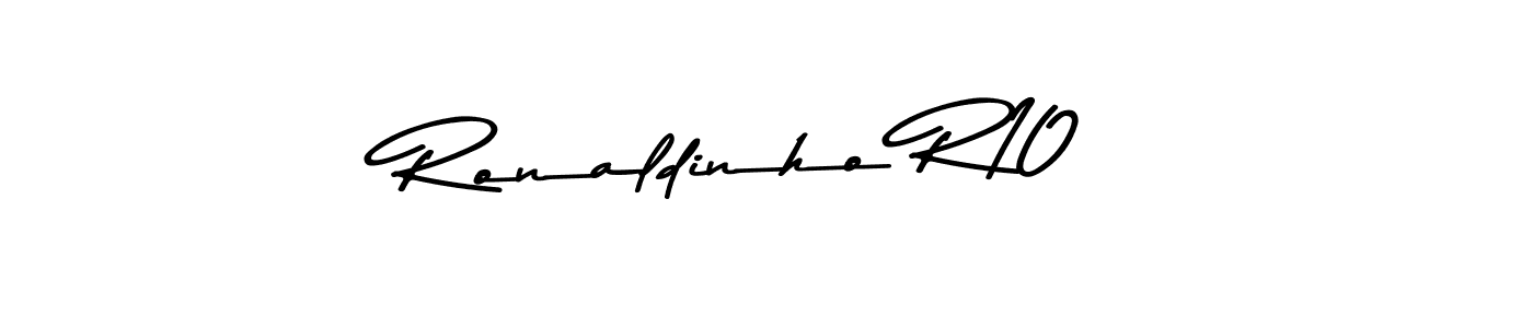 Asem Kandis PERSONAL USE is a professional signature style that is perfect for those who want to add a touch of class to their signature. It is also a great choice for those who want to make their signature more unique. Get Ronaldinho R10 name to fancy signature for free. Ronaldinho R10 signature style 9 images and pictures png