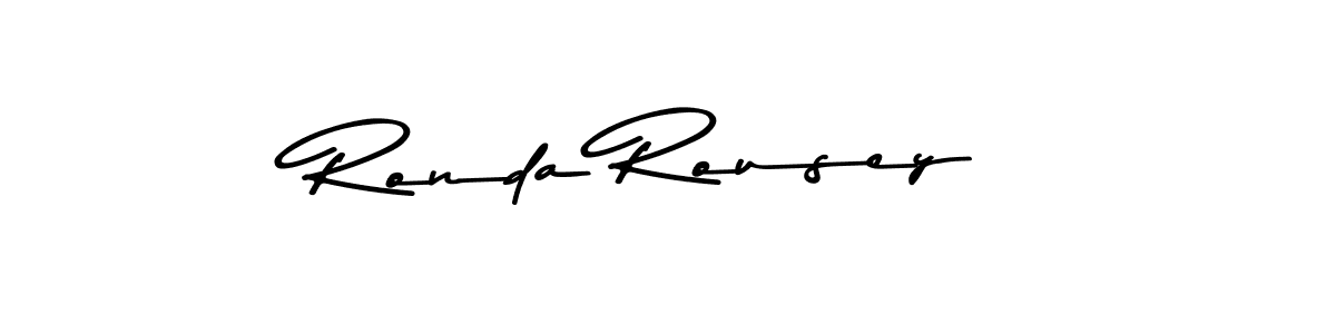 Asem Kandis PERSONAL USE is a professional signature style that is perfect for those who want to add a touch of class to their signature. It is also a great choice for those who want to make their signature more unique. Get Ronda Rousey name to fancy signature for free. Ronda Rousey signature style 9 images and pictures png