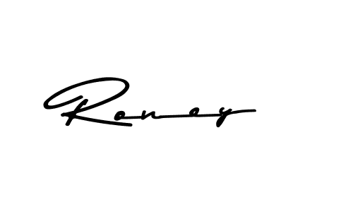 This is the best signature style for the Roney name. Also you like these signature font (Asem Kandis PERSONAL USE). Mix name signature. Roney signature style 9 images and pictures png