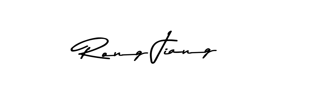 Rong Jiang stylish signature style. Best Handwritten Sign (Asem Kandis PERSONAL USE) for my name. Handwritten Signature Collection Ideas for my name Rong Jiang. Rong Jiang signature style 9 images and pictures png