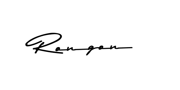 You should practise on your own different ways (Asem Kandis PERSONAL USE) to write your name (Rongon) in signature. don't let someone else do it for you. Rongon signature style 9 images and pictures png