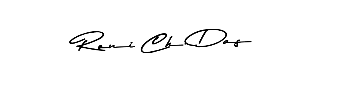 This is the best signature style for the Roni Ch. Das name. Also you like these signature font (Asem Kandis PERSONAL USE). Mix name signature. Roni Ch. Das signature style 9 images and pictures png