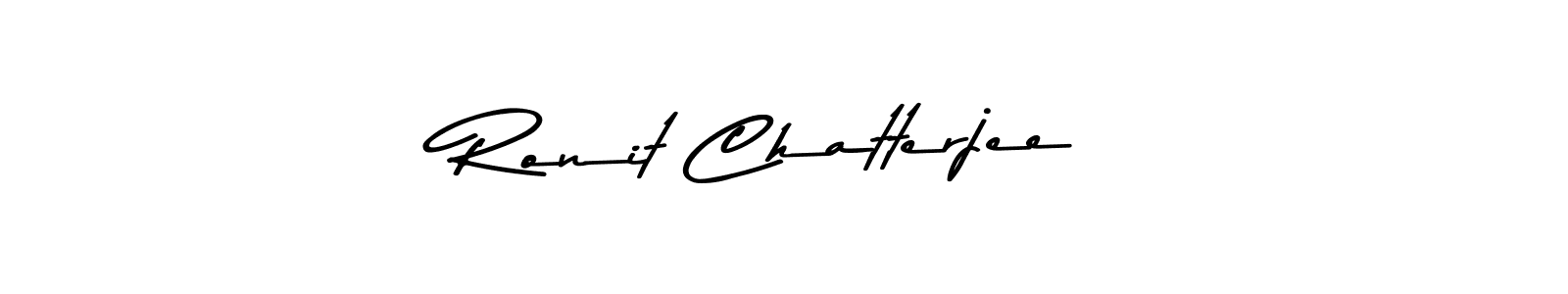 Ronit Chatterjee stylish signature style. Best Handwritten Sign (Asem Kandis PERSONAL USE) for my name. Handwritten Signature Collection Ideas for my name Ronit Chatterjee. Ronit Chatterjee signature style 9 images and pictures png